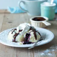 Kynuté knedlíky s borůvkami