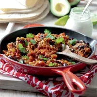 Mexické fazole s mletým masem 