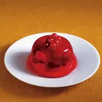 Šampaňské želé s rybízem