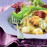 Zapékané gnocchi se čtyřmi sýry