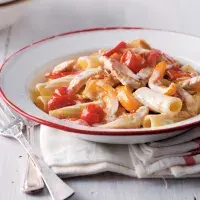 Rigatoni s dětskou omáčkou