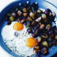 Volská oka s rozmarýnovými bramborami