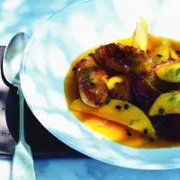 Banány s mangem v karamelu