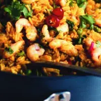 Pilaf s krevetami