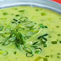 Hráškovo-mátová polévka