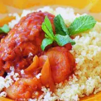 Kuře v čočkové omáčce