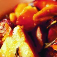 Vepřové na celeru a pomerančích