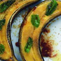 Zapečené banány s mátou