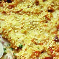 Zapékaná krůta s ořechy