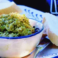 Krém ze zelených oliv