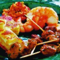 Kořeněné vepřové špejle