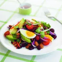 Mexický fazolový salát