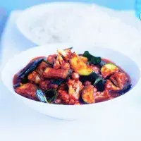 Sladce pálivé zeleninové kari