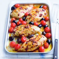 Kuře s harissou a rajčaty