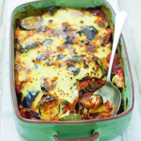 Vegetariánská musaka s fetou
