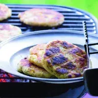 Bramborové placky na grilu