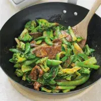 Opékané hovězí se zeleninou Opékané hovězí se zeleninou