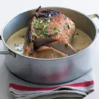 Křehká vepřová pečeně v mléce