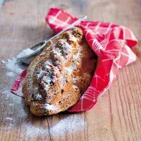 Tvarohová vánočka