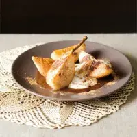 Hrušky v portském s pomerančovou omáčkou