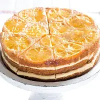 Dort s glazovanými pomeranči Dort s glazovanými pomeranči