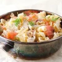 Fiorelli s lososem a artyčoky