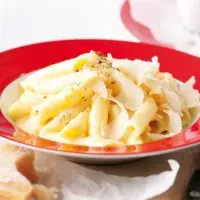 Krémové penne s citronem