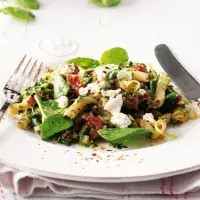 Penne ricce se špenátem Penne ricce se špenátem
