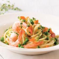 Macaroni s krevetami