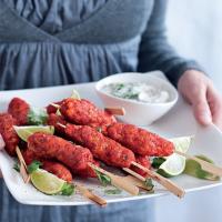 Rybí satay s tandoori masala