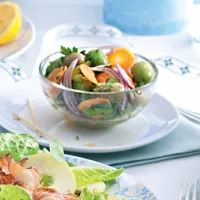 Salát z nakládaných oliv