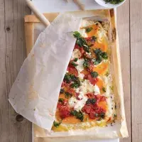 Lasagne s batáty a ricottou v obálce