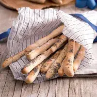 Domácí slané tyčky Domácí slané tyčky