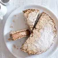 Pusinkový moka dort