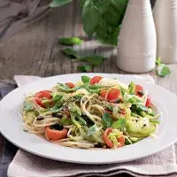 Spaghetti alla crudaiola