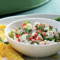 Mexický rybí salát