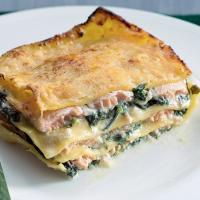 Lasagne s lososem