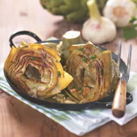 Artyčoky v pánvi po římsku