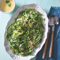 Asijský třífazolový salát