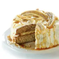 Banánový dort se zakysanou smetanou