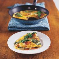 Bazalková frittata