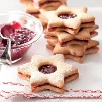 Bezlepkové linecké cukroví