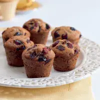 Bezlepkové muffiny s brusinkami