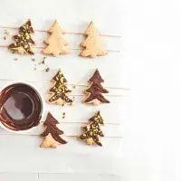 Bezlepkové stromečky s pistáciemi