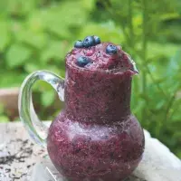 Borůvková tříšť s čajem Earl Grey Borůvková tříšť s čajem Earl Grey