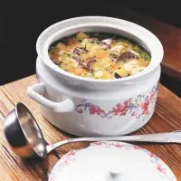 Poctivá bramboračka s houbami