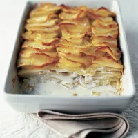 Zapečené smetanové brambory