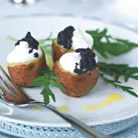 Brambůrky s kyselou smetanou