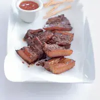 Bůčkové kostky po čínsku Bůčkové kostky po čínsku