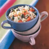 Bulgurový salát s tofunézou